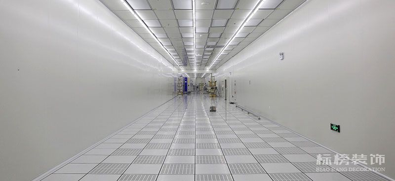 億諾威波光電無(wú)塵車間、廠房裝修2