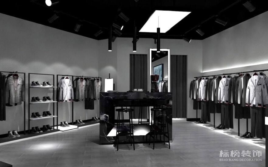 深圳潮流男裝服裝店鋪裝修理要點(diǎn)!