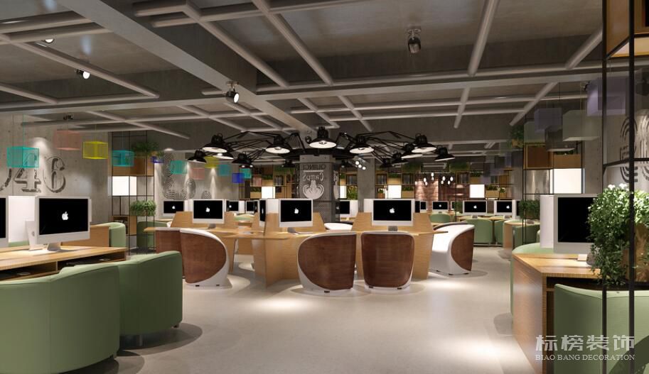 深圳網(wǎng)咖店鋪會所裝修設(shè)計(jì)2