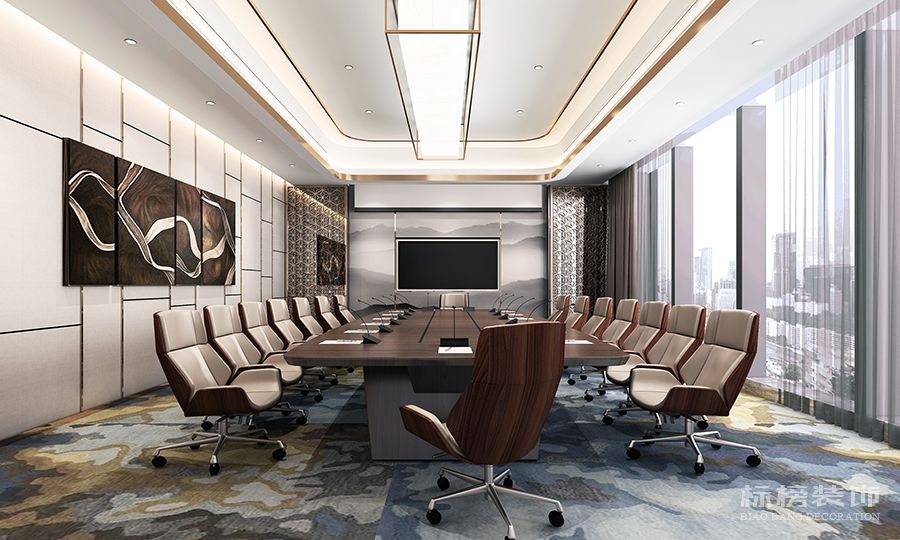 德威資本儲能大廈辦公室裝修設(shè)計(jì)效果圖