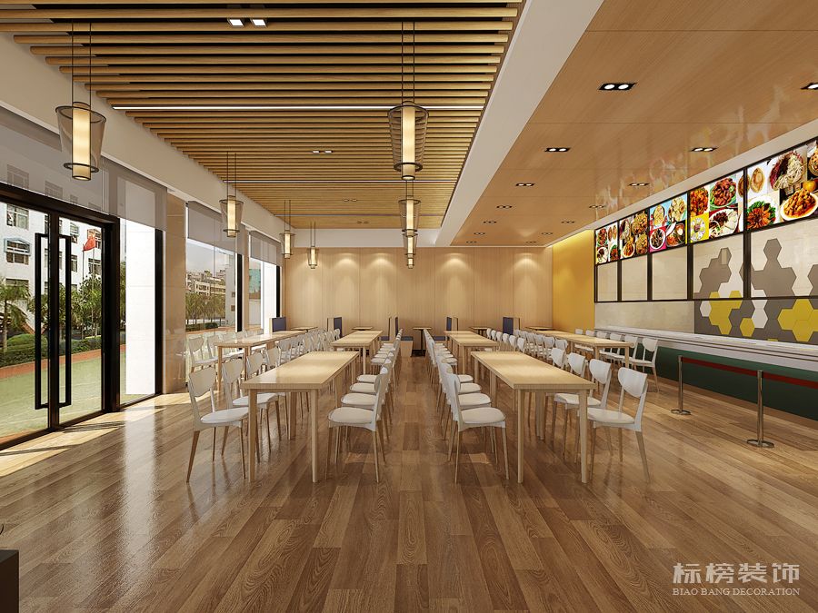 餐廳裝修設(shè)計(jì)效果圖二