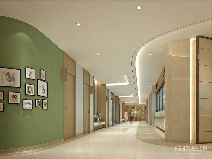 廣州長(zhǎng)安醫(yī)院二層過(guò)道