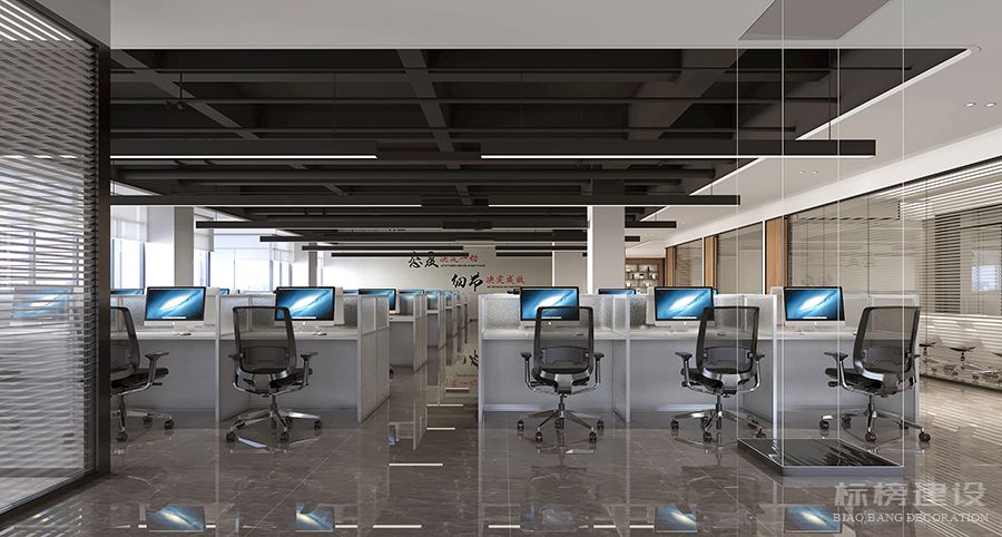 女人100辦公室裝修設計-辦公區(qū)2